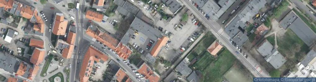 Zdjęcie satelitarne Wspólnota Mieszkaniowa przy ul.Bolesława Prusa nr 24 w Świebodzicach