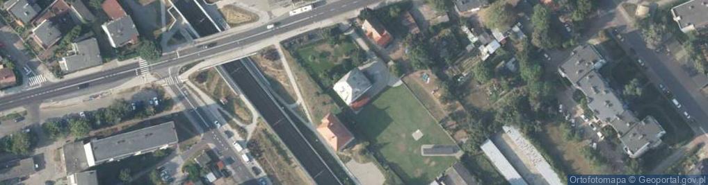 Zdjęcie satelitarne Wspólnota Mieszkaniowa przy ul.Botanicznej 54 w Szczecinie