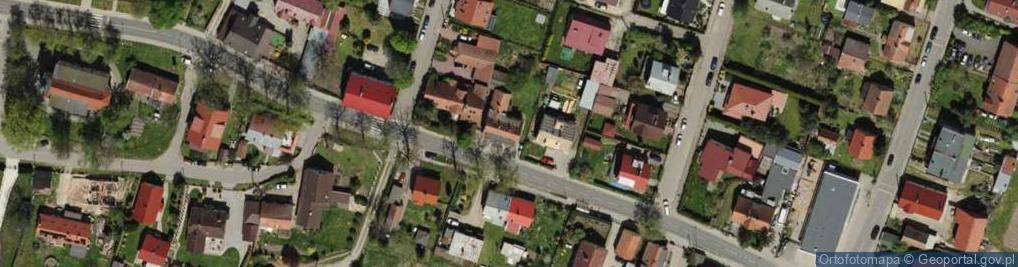Zdjęcie satelitarne Wspólnota Mieszkaniowa przy ul.Brodzkiej 153 we Wrocławiu