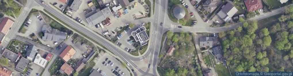 Zdjęcie satelitarne Wspólnota Mieszkaniowa przy ul.Brzegowej nr 25 w Dzierżoniowie