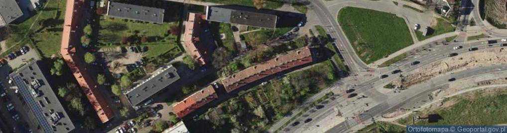 Zdjęcie satelitarne Wspólnota Mieszkaniowa przy ul.Budziszyńskiej 6