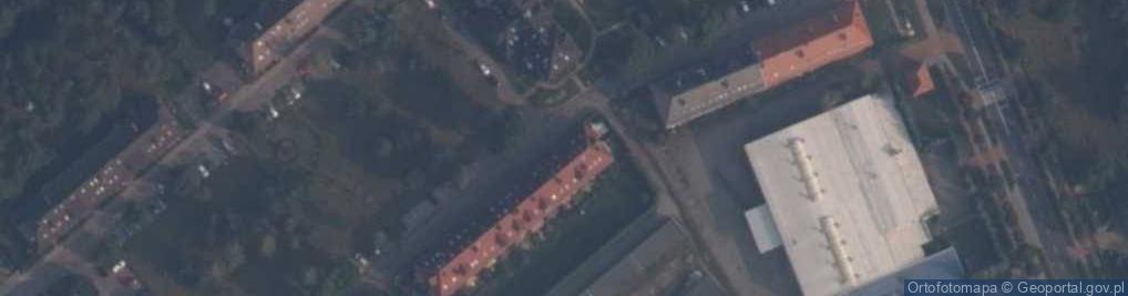 Zdjęcie satelitarne Wspólnota Mieszkaniowa przy ul.Chopina 2 w Bornem Sulinowie