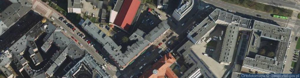Zdjęcie satelitarne Wspólnota Mieszkaniowa przy ul.Cyprysowej 10 w Rokietnicy