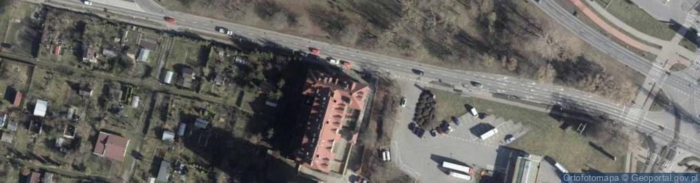 Zdjęcie satelitarne Wspólnota Mieszkaniowa przy ul.Druckiego-Lubeckiego 18-30