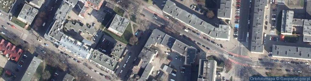 Zdjęcie satelitarne Wspólnota Mieszkaniowa przy ul.Dworcowa 6-8 w Kołobrzegu