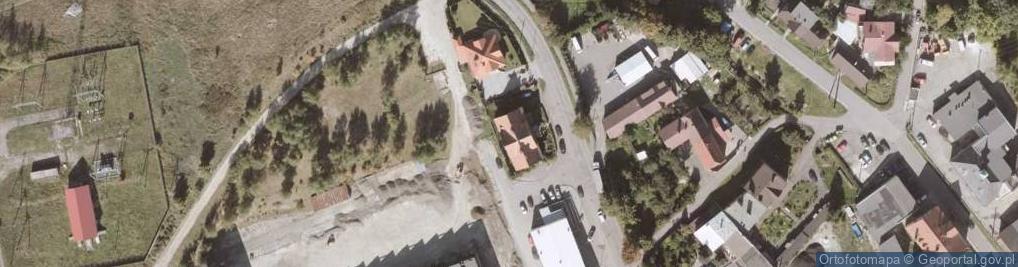 Zdjęcie satelitarne Wspólnota Mieszkaniowa przy ul.Dworcowej 13 w Dusznikach-Zdroju