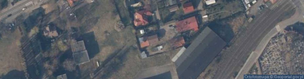 Zdjęcie satelitarne Wspólnota Mieszkaniowa przy ul.Fabrycznej 1 w Nowogardzie