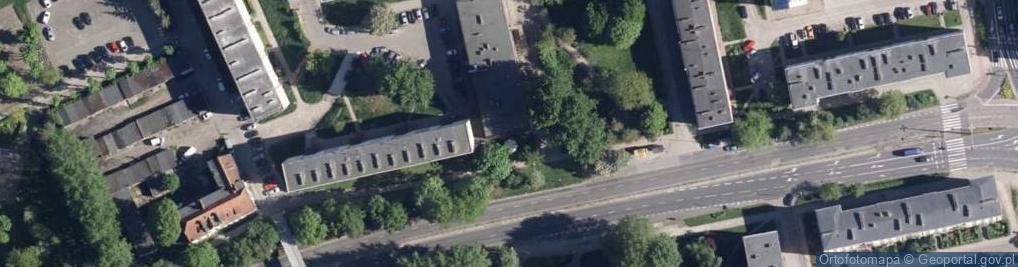 Zdjęcie satelitarne Wspólnota Mieszkaniowa przy ul.Franciszkańskiej 19-19 A w Koszalinie