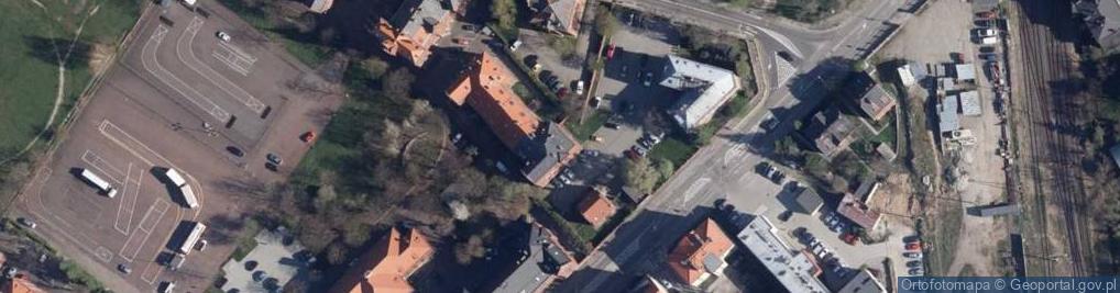 Zdjęcie satelitarne Wspólnota Mieszkaniowa przy ul.Franciszkańskiej nr 9 w Świdnicy