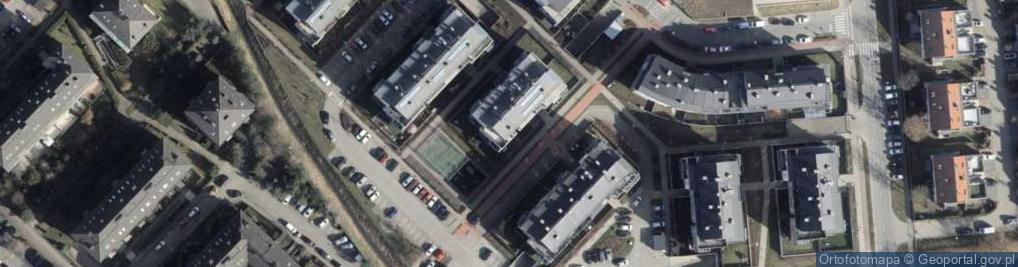 Zdjęcie satelitarne Wspólnota Mieszkaniowa przy ul.Gen.ST.Kopańskiego 11, 13, 15 71-050 Szczecin