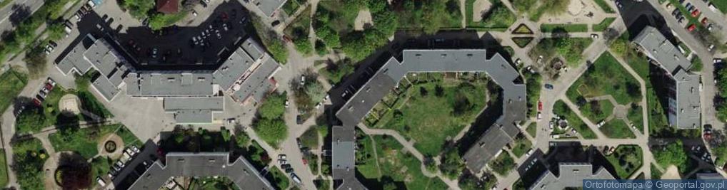 Zdjęcie satelitarne Wspólnota Mieszkaniowa przy ul.Gołężyckiej 19 we Wrocławiu