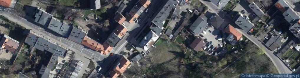 Zdjęcie satelitarne Wspólnota Mieszkaniowa przy ul.Granicznej nr 8 w Świebodzicach