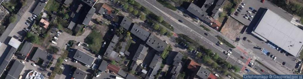Zdjęcie satelitarne Wspólnota Mieszkaniowa przy ul.Grunwaldzka 103 85-241 Bydgoszcz