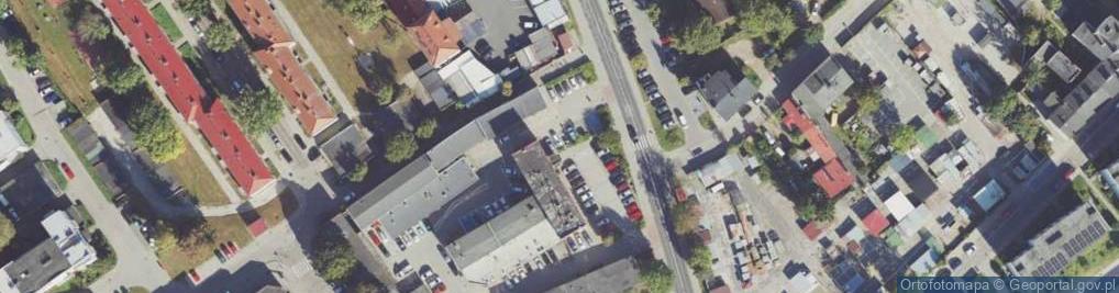Zdjęcie satelitarne Wspólnota Mieszkaniowa przy ul.Harcerskiej 16 w Koszalinie