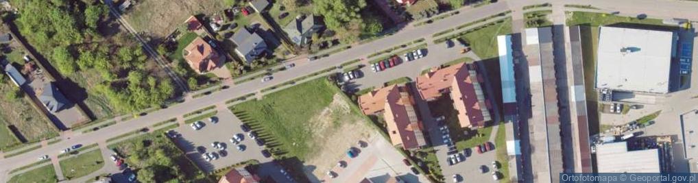 Zdjęcie satelitarne Wspólnota Mieszkaniowa przy ul.Harcerskiej 20 w Parczewie