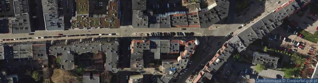 Zdjęcie satelitarne Wspólnota Mieszkaniowa przy ul.Henryka Pobożnego 6 we Wrocławiu