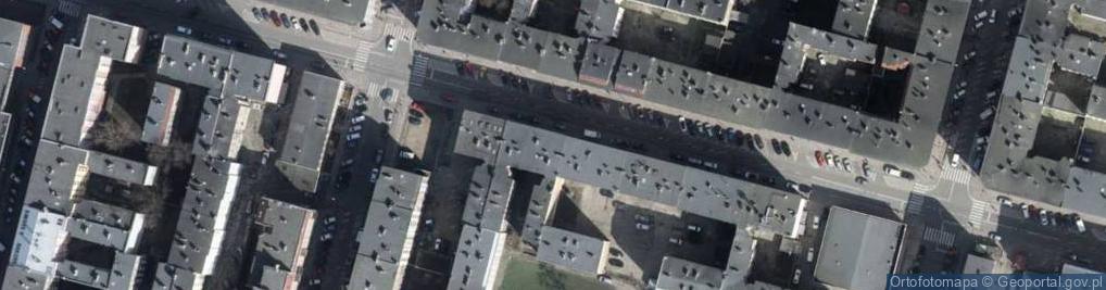 Zdjęcie satelitarne Wspólnota Mieszkaniowa przy ul.Herbacianej 1, 2, 3, 4