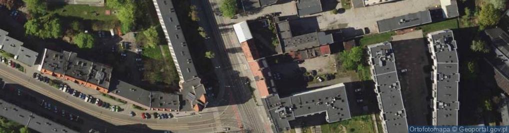 Zdjęcie satelitarne Wspólnota Mieszkaniowa przy ul.Hubskiej 50-50A we Wrocławiu