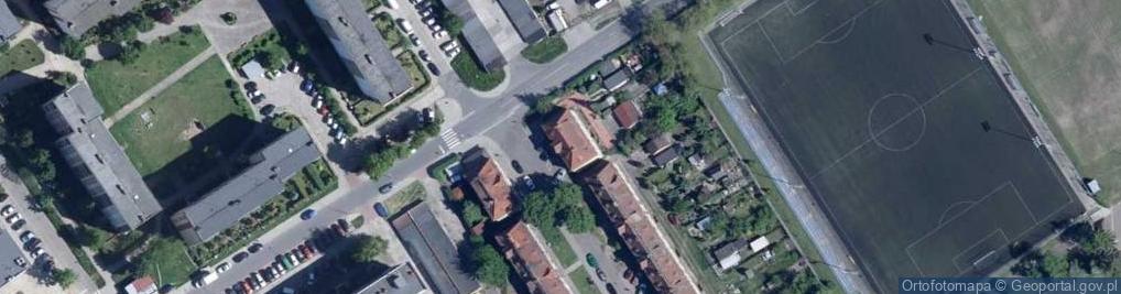 Zdjęcie satelitarne Wspólnota Mieszkaniowa przy ul.Jugosłowiańskiej 36
