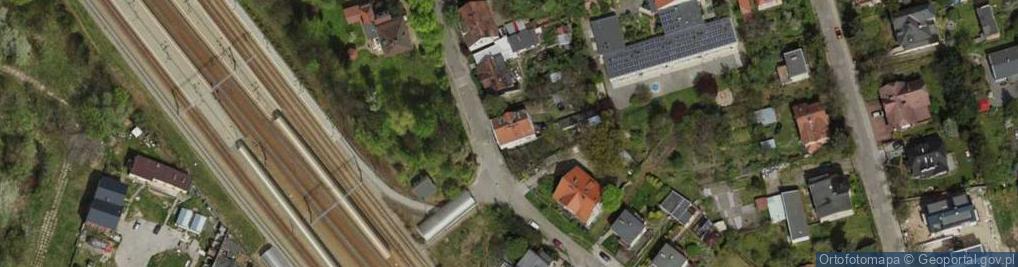 Zdjęcie satelitarne Wspólnota Mieszkaniowa przy ul.Kąckiej 16 we Wrocławiu