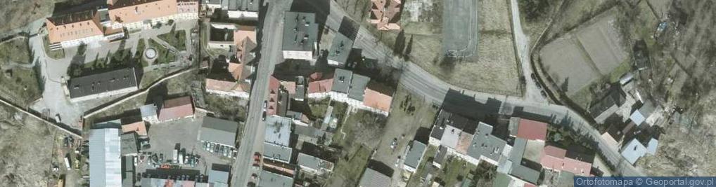 Zdjęcie satelitarne Wspólnota Mieszkaniowa przy ul.Kamienieckiej nr 6 w Ząbkowicach