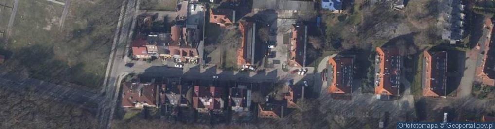 Zdjęcie satelitarne Wspólnota Mieszkaniowa przy ul.Kapitańskiej 7 w Świnoujściu