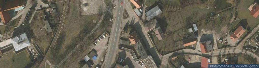 Zdjęcie satelitarne Wspólnota Mieszkaniowa przy ul.Kasztelańskiej nr 10 w Strzegomiu