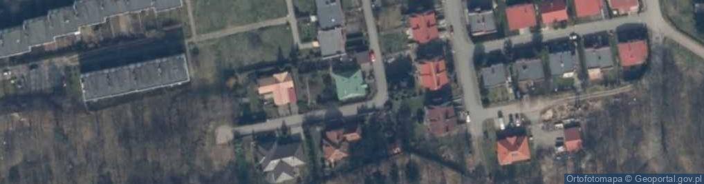 Zdjęcie satelitarne Wspólnota Mieszkaniowa przy ul.Katowickiej 6 w Świdwinie