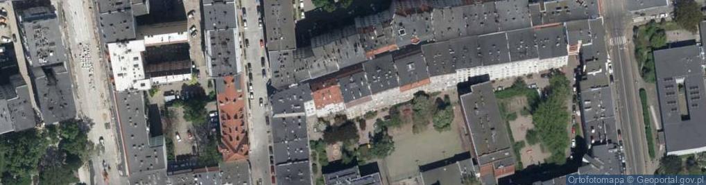 Zdjęcie satelitarne Wspólnota Mieszkaniowa przy ul.Kazimierza Jagiellończyka 3 we Wrocławiu