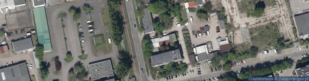 Zdjęcie satelitarne Wspólnota Mieszkaniowa przy ul.Kiełczowskiej 20 we Wrocławiu