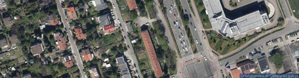 Zdjęcie satelitarne Wspólnota Mieszkaniowa przy ul.Klecińskiej 134 we Wrocławiu