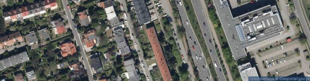 Zdjęcie satelitarne Wspólnota Mieszkaniowa przy ul.Klecińskiej 144