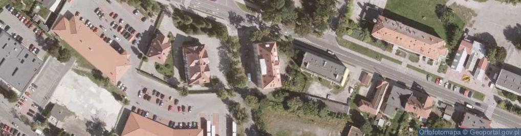 Zdjęcie satelitarne Wspólnota Mieszkaniowa przy ul.Kłodzkiej nr 36 w Ołdrzychowicach Kłodzkich