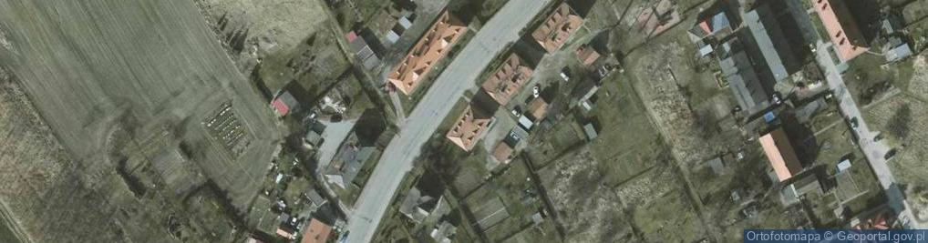 Zdjęcie satelitarne Wspólnota Mieszkaniowa przy ul.Kolejowej nr 62 w Kamieńcu Ząbkowickim