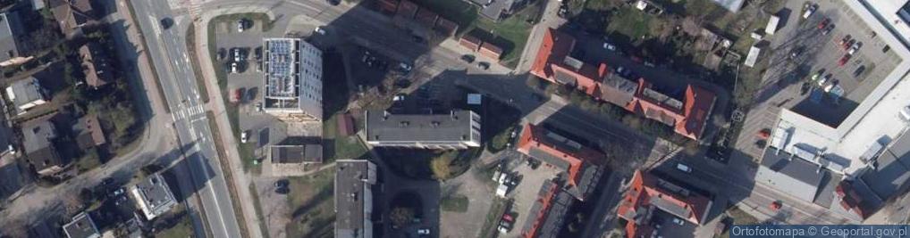Zdjęcie satelitarne Wspólnota Mieszkaniowa przy ul.Kołłątaja 2-2B w Świnoujściu