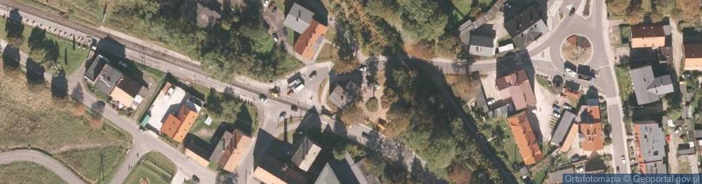 Zdjęcie satelitarne Wspólnota Mieszkaniowa przy ul.Konopnickiej nr 16 w Jedlinie-Zdroju