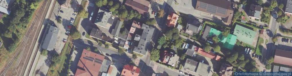 Zdjęcie satelitarne Wspólnota Mieszkaniowa przy ul.Kościuszki 64 w Gryficach