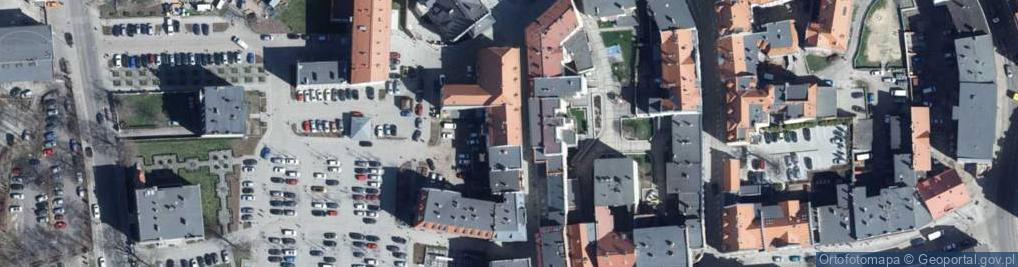 Zdjęcie satelitarne Wspólnota Mieszkaniowa przy ul.Krakowskiej nr 5 w Boguszowie-Gorcach