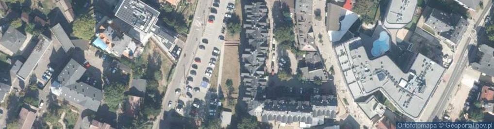 Zdjęcie satelitarne Wspólnota Mieszkaniowa przy ul.Krótkiej 4C w Międzyzdrojach