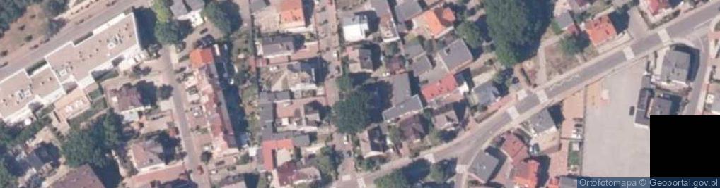 Zdjęcie satelitarne Wspólnota Mieszkaniowa przy ul.Krótkiej 4E i Placu Neptuna 3, 4, 5, w Międzyzdrojach