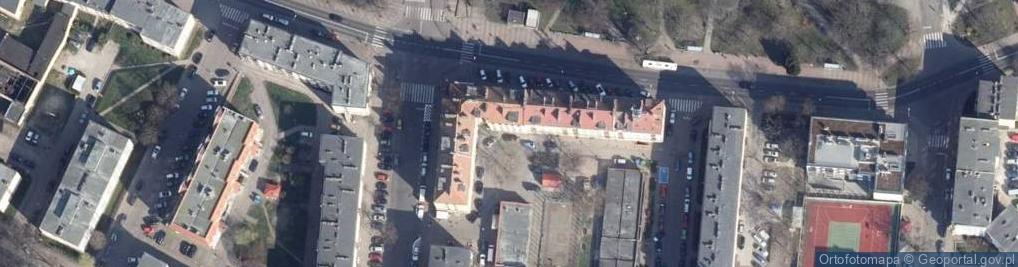 Zdjęcie satelitarne Wspólnota Mieszkaniowa przy ul.Krzemienieckiej 1 w Kołobrzegu