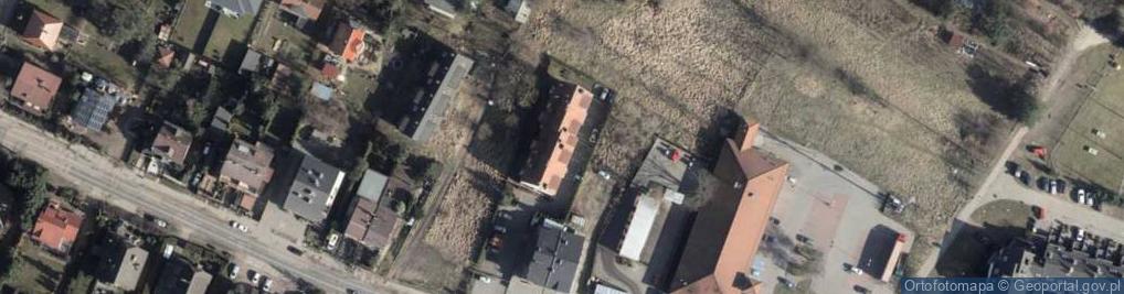 Zdjęcie satelitarne Wspólnota Mieszkaniowa przy ul.Leszczynowej 19A Szczecin 70-766