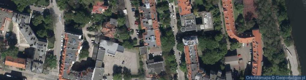 Zdjęcie satelitarne Wspólnota Mieszkaniowa przy ul.Liskego 4 we Wrocławiu