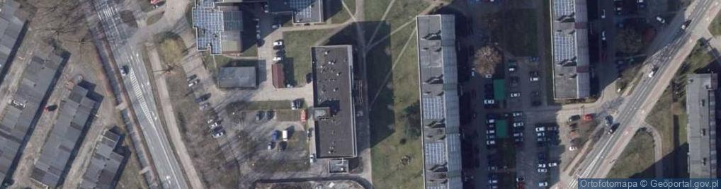 Zdjęcie satelitarne Wspólnota Mieszkaniowa przy ul.Lutyckiej 5 w Świnoujściu