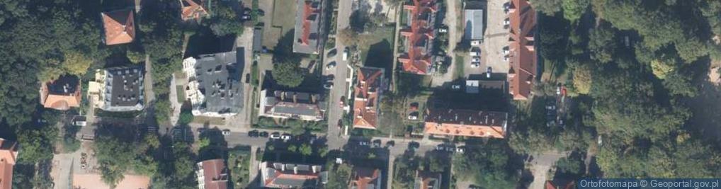 Zdjęcie satelitarne Wspólnota Mieszkaniowa przy ul.M.Reja 8 w Świnoujściu