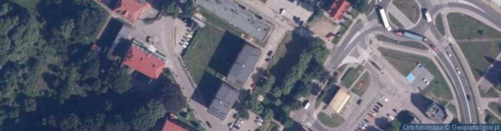Zdjęcie satelitarne Wspólnota Mieszkaniowa przy ul.Magazynowej nr 2 w Bobolicach