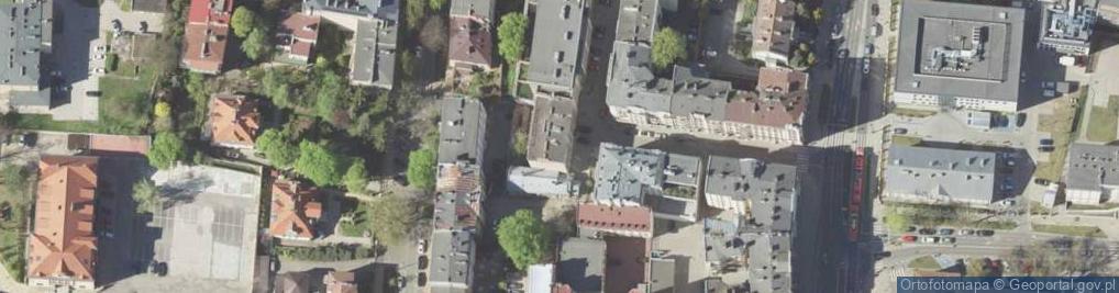 Zdjęcie satelitarne Wspólnota Mieszkaniowa przy ul.Marii Curie-Skłodowskiej 12 w Lublinie