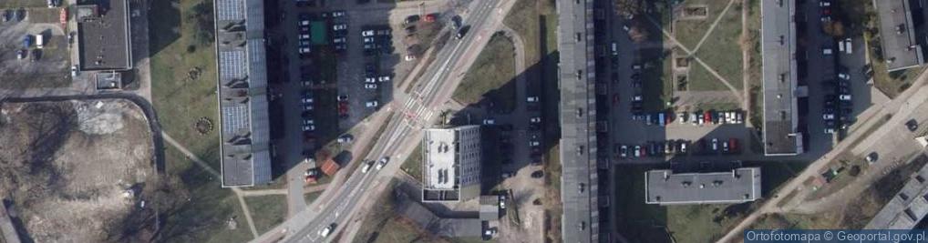 Zdjęcie satelitarne Wspólnota Mieszkaniowa przy ul.Matejki 1A w Świnoujściu