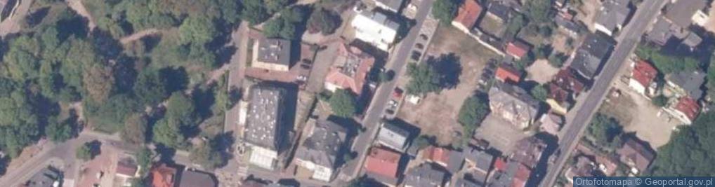 Zdjęcie satelitarne Wspólnota Mieszkaniowa przy ul.Mickiewicza 1 w Międzyzdrojach