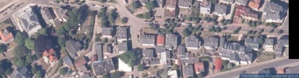 Zdjęcie satelitarne Wspólnota Mieszkaniowa przy ul.Mickiewicza 13 w Międzyzdrojach